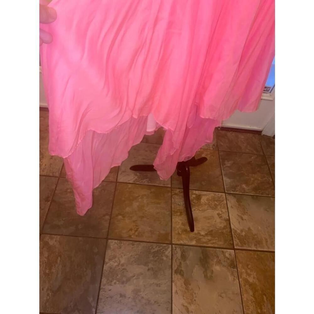 Women's Guess Pink cotton Dress Size 12 - Picture 8 of 9